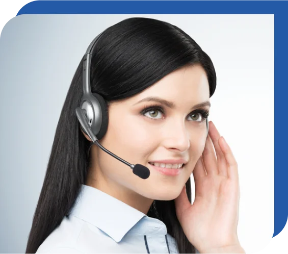 A busy call center, featuring staff members assisting clients through phone calls in a collaborative workspace